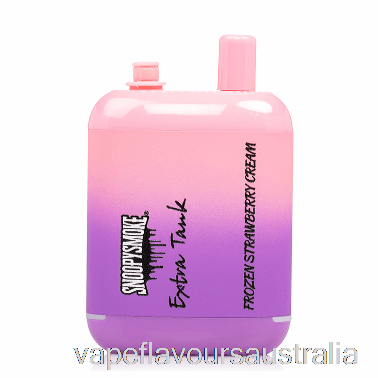 Vape Australia Snoopy Smoke Extra Tank 2 15000 Disposable Frozen Strawberry Cream